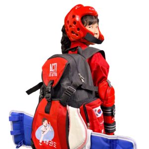 BACKPACK PORTAPETO ACTI COLOR ROJO