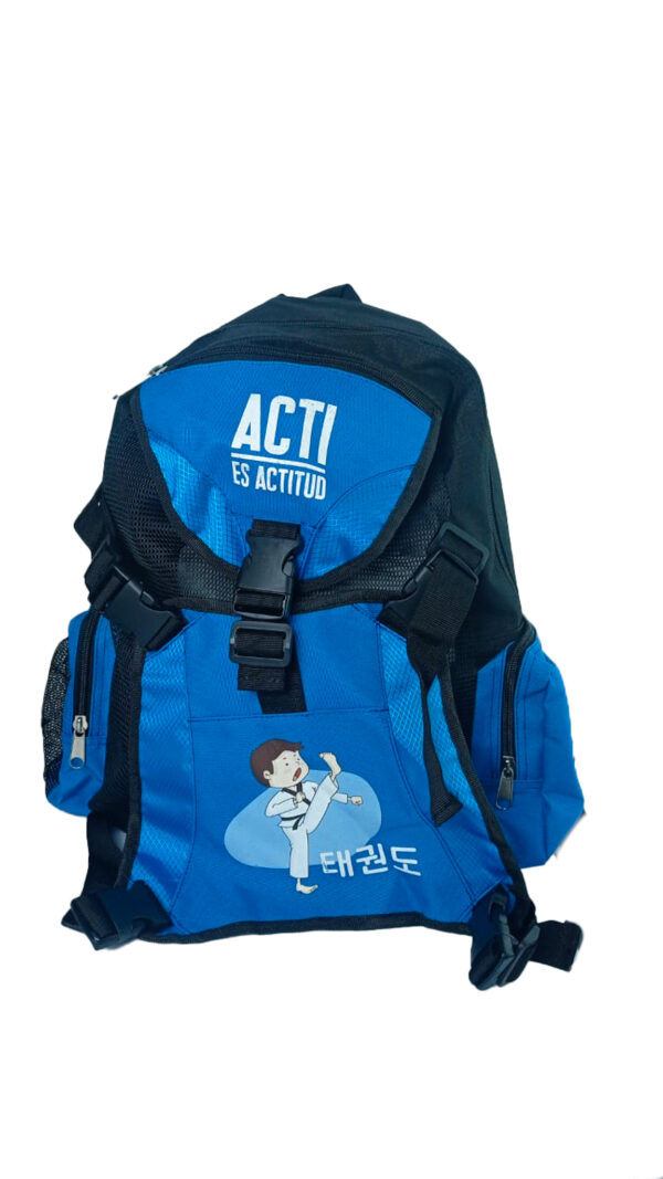 BACK PACK PORTAPETO ACTI COLOR AZUL