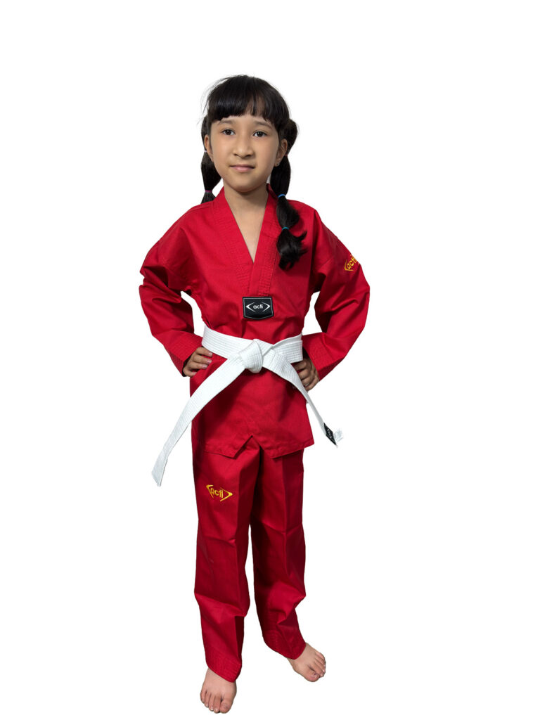 DOBOK CHAMPION COLOR ROJO