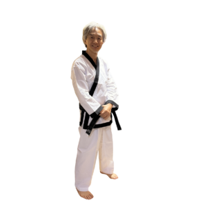 DOBOK OPEN CHAMPION CUELLO NEGRO VIVO NEGROS