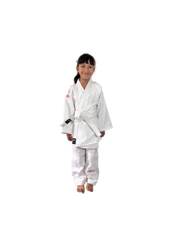 JUDOGUI J350 GRAMOS BLANCO CON ROSA