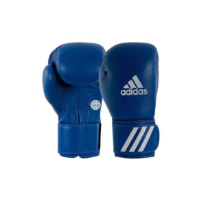 Guantes box amateur aiba azul de piel