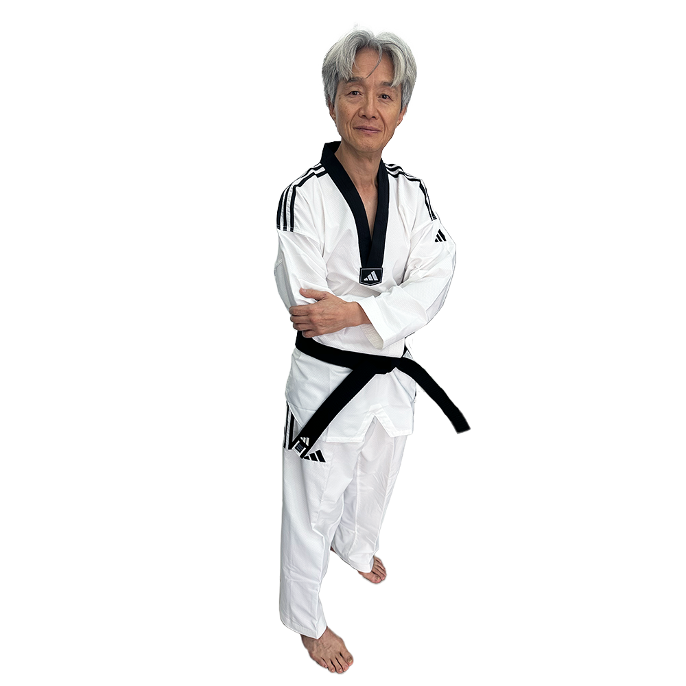 ADI-FIGHTER ELITE 3 FRANJAS CUELLO POOM Y CUELLO NEGRO NUEVO LOGO